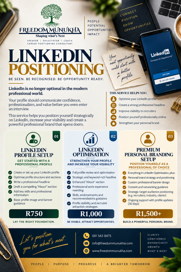 Career positioning 